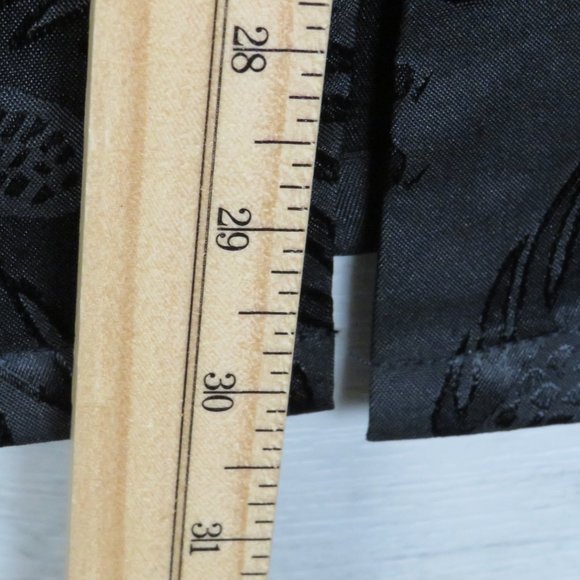 Black Dragon* Women's Short Sleeve Curved Hem Asian Button Down Blouse~ Size XXL - Picture 10 of 11